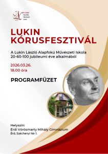 Kórusfesztivál programfüzet